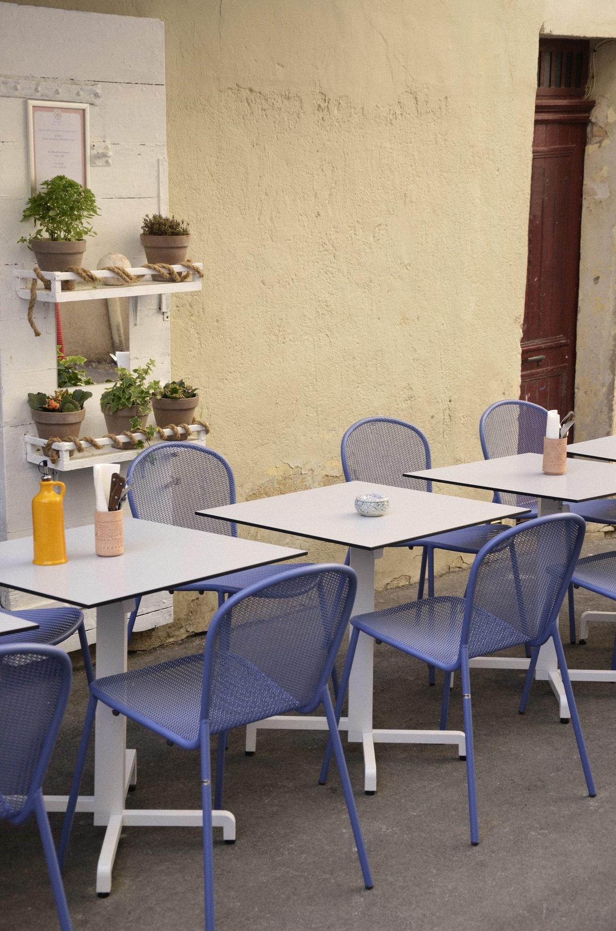 Terrasse cour intérieure Azimut